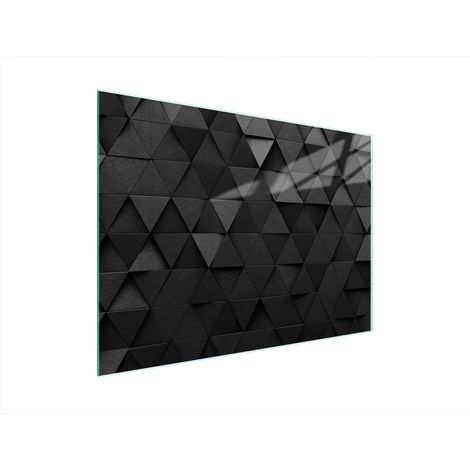 TABLA DE CORTAR DE VIDRIO 40x30 NEGRA