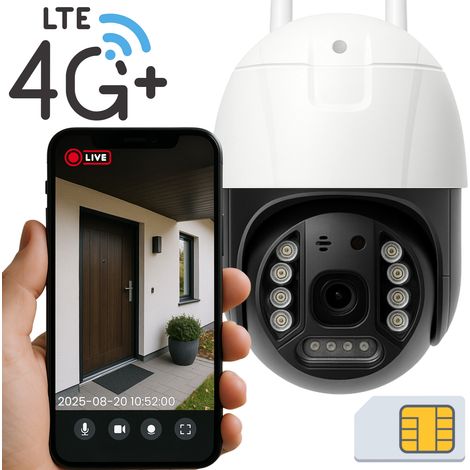 C谩mara giratoria GSM C15X-4G V380 PRO