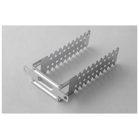 Staffa universale registrabile 3 - 12 cm largh. 50 mm - akifix