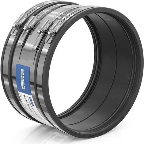 CR Schlauchadapter Typ 2B CSC 250 (225-250mm), bis 2,5 bar, EPDM / V2A (1/3)