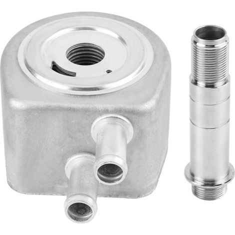 Jeffergarden Adaptateur de filtre à huile, refroidisseur de moteur longue durée F8UZ6A642HA pour voiture-DOU