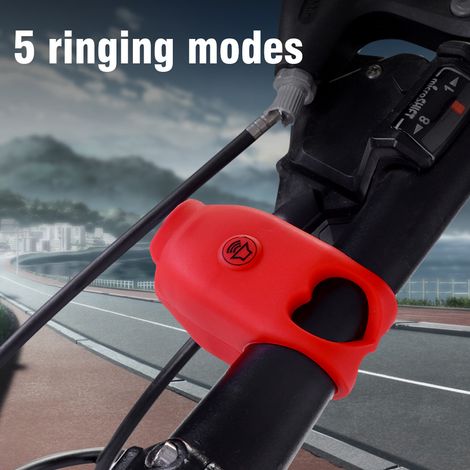 Sonnettes électriques pour vélo de montagne, 4 couleurs, accessoires pour guidon de vélo (1/5)