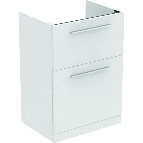 Ideal Standard i.Life A - Meuble de lavabo, 600x440x853 mm, 2 tiroirs, blanc mat T5273DU (1/5)