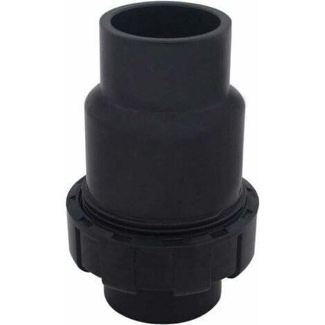 Clapet anti retour a bille 25 32 40 50mm clapet anti retour eau pvc soupape clapet anti refoulement vanne piscine (Diamètre Intérieur 32mm)