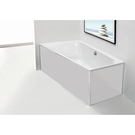Hoesch 49972.550 Accessoire habillage en verre blanc coin