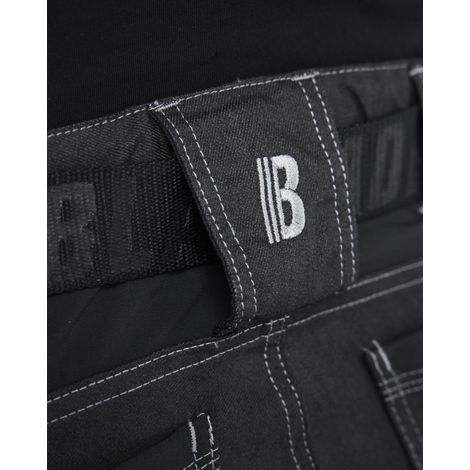Pantalon de travail artisan denim stretch avec poches flottantes femme feMyanMare 7132 Noir XS - FR(34) - SE(C32) - Standards
