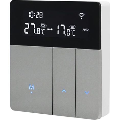 WIFI-3A Smart Water Heating Thermostat Automatically Adjusts the Brightness of the Thermostat Backlight (1/4)