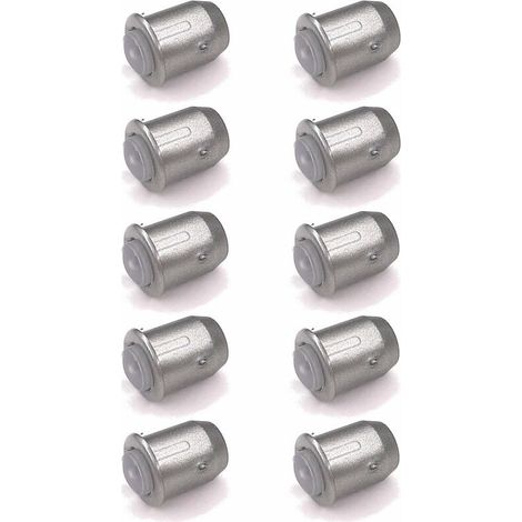 – Lot de 10 amortisseurs de butée Blum 993.706 – Insert en caoutchouc gris clair – Pour trou de 8mm – Amortissement bruit meuble placard