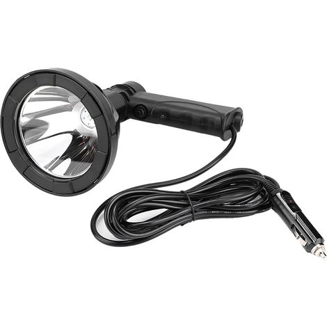 Lampe torche LED T6 35 W 5 pouces pour extérieur, projecteur portatif, température de couleur 6000 K, recharge pour voiture (1/5)
