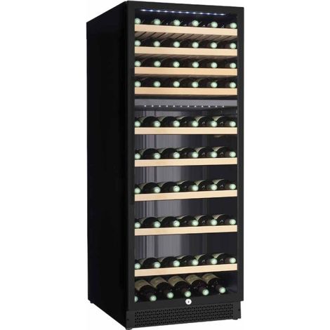 CAVE A VIN  2 ZONES +5/+12°C EN BAS ET +12/+20°C