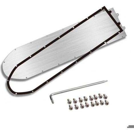 Couvercle Inférieur Batterie - Acier Inoxydable - Pour Scooter Électrique Ninebot Max G30 - Pièce de Remplacement ×1 (1/5)