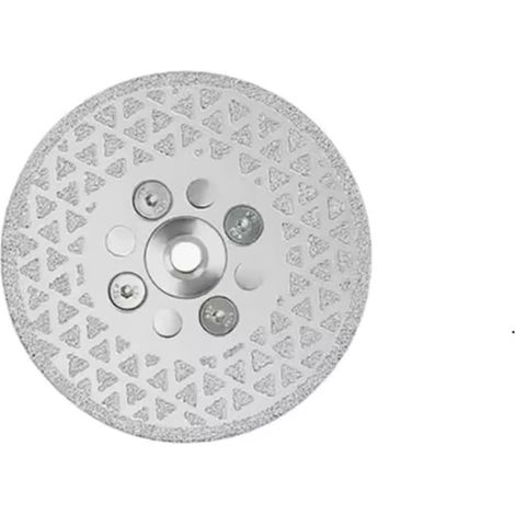 Disco diamantato da 80 mm - Lama diamantata zincata per il taglio e la levigatura di piastrelle in ceramica, porcellana, granito e marmo