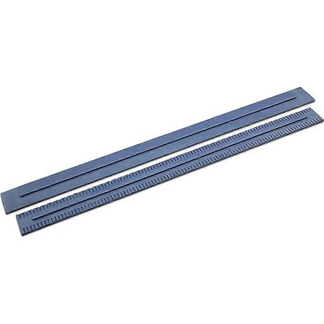 Pièces détachées pour laveuse de sols en caoutchouc (raclette A) (1/5)