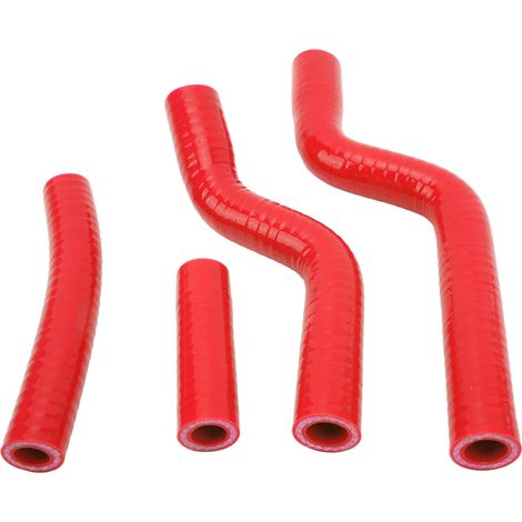 Durite de radiateur en silicone haute résistance, étanche et résistante à l'usure pour YZF250 2007 à 2009 (rouge) (1/5)