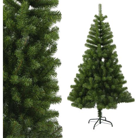 Trade-Shop Weihnachtsbaum Tannenbaum / Schnellaufbau Klapp-System, künstlich, schwer entflammbar, Grün, 180cm (1/5)