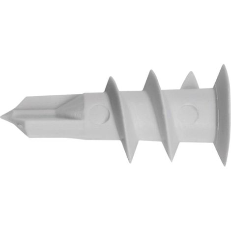 Cheville en spirale conçue pour une fixation sûre sur les panneaux, idéale pour le montage d'objets et de décorations.