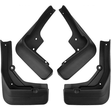 Bavettes de protection anti-éclaboussures compatibles avec Mercedes-Benz GLC 2017, 2018 et 2019 - Accessoires de protection avant et arrière - Kit de 4 pièces (1/5)