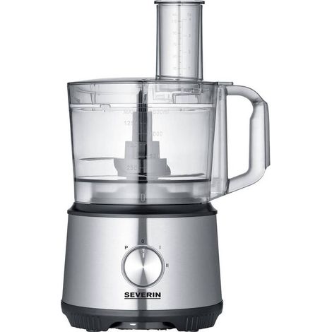 [GEBRAUCHT] B-Ware Severin Küchenmaschine Rührmaschine KM 3892 1200W Edelstahl Glas 1,5l Silber (1/2)