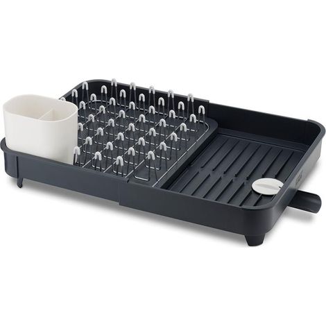 Egouttoir - Joseph Joseph - Extend - Extensible jusqu'à 52,5 cm - Noir - Design contemporain