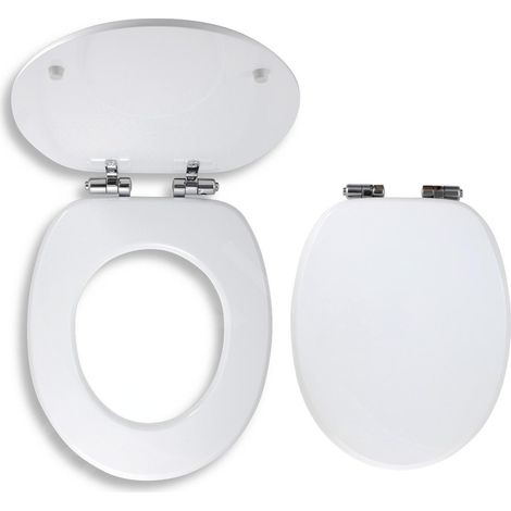 Novaservis Prestige - Abattant de WC Softclose, MDF, blanc WC/SOFTMDF (1/2)