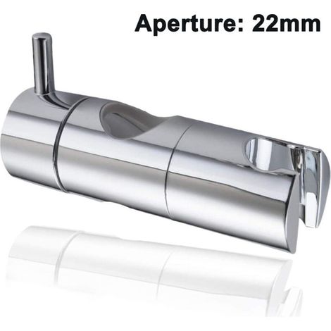 Universal Shower Head Holder, Adjustable Shower Holder, 360° Rotating Shower Head Holder, Shower Head Holder for Slide (19/22/25mm) (1/5)