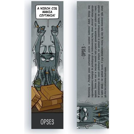 Marcapáginas de cartón - Opse