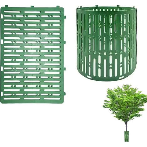 Protection pour tronc d'arbre - Lot de 4 (20 x 33 cm), Housse de protection pour tronc d'arbre extensible, Protection pour tronc – Protection contre les animaux sauvages (1/4)