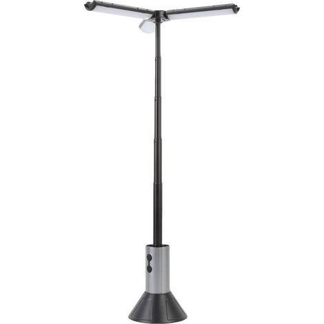 Lampe de Camping télescopique multifonctionnelle de Type C, lampe de tente Portable et Rechargeable pour l'extérieur (1/5)
