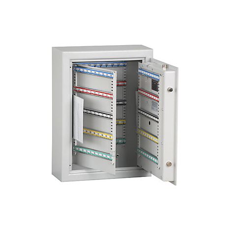 Caja de caudales para llaves gris luminoso listones de