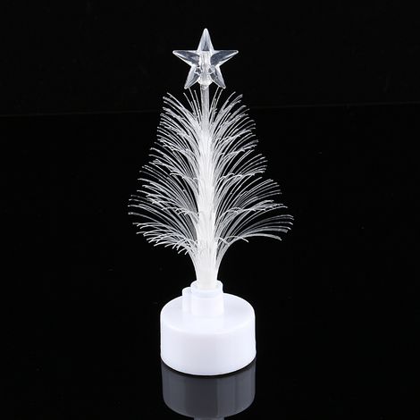 Mini-LED-Nachtlicht mit bunter Glasfaseroptik, Weihnachtsbaumlampe, Weihnachtsgeschenk (1/5)