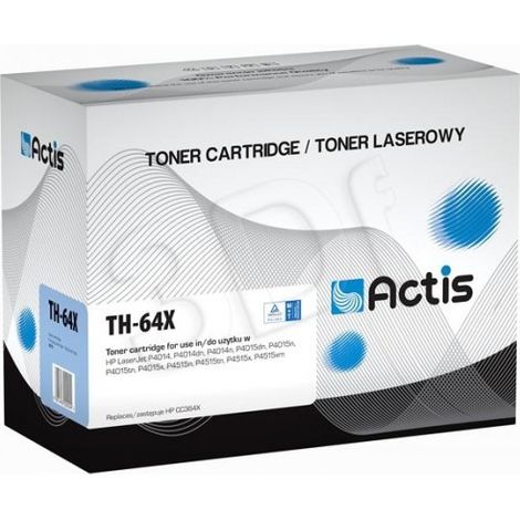 Tóner ACTIS TH-64X - Reemplazo HP 64X, 24.000 páginas