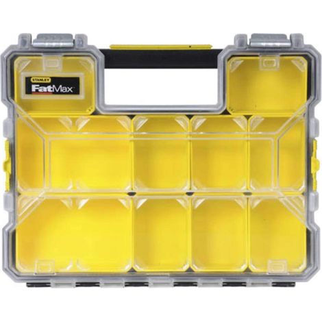 Rangement Organiseurs Et Casiers Gamme - Etanche - Polycarbonate Incassable - 10 Compartiments Amovibles - Fermoirs Métallique Anticorrosion - Capacité 7,5Litres Multicolore (1/5)