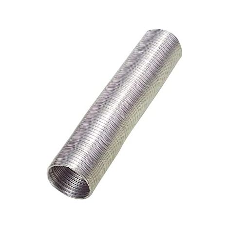 Tube compact en aluminium gris Ø 110 mm./5 mètres