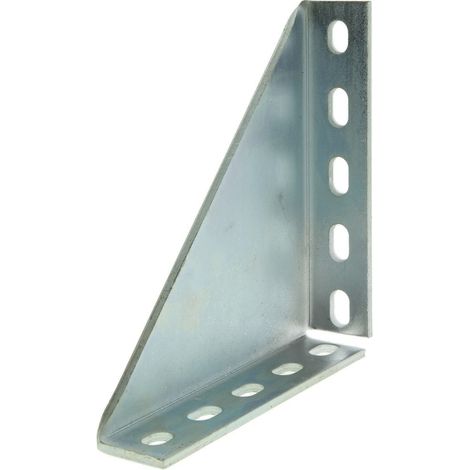 Console équerre pour montage rail 38/40 200 x 200 x 4 mm