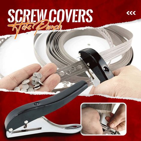 Cache-vis 8 mm, poinçon à un trou, pince à trous ronds, poinçon manuel, outils de menuiserie (1/4)