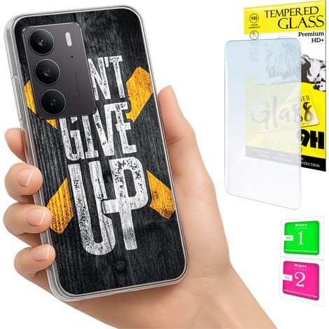 Schutzhülle für Realme C75 / 14X 5G: Fotoschutzhülle mit Rückseite und 9H-Glas (1/5)