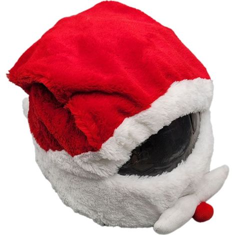 Housse de casque de moto de noël, accessoires de décoration de chapeau de noël pour l'équitation en plein air et le cyclisme (1/5)
