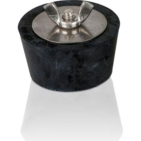 Lot de 2 bouchons d'hiver de 1,5 pouce, bouchons antigel en acier inoxydable pour tuyaux de piscine d'hiver 38 mm (1/4)