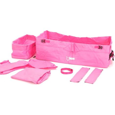 FUXTEC Stoff Bezug Bollerwagen komplett in Rosa CT-500 - faltbarer Bollerwagen Wechselbezug (1/2)