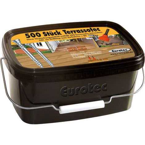 EUROTEC Terrassotec Edelstahl gehärtet TX20 4,5x50 mm (1/2)