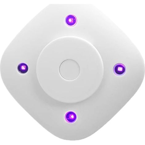 Stérilisateur UV Toilette Intelligent Sans Fil avec 8 Tablettes Aromathérapie Détecteur Mouvement Rechargeable Silencieux Blanc (1/5)