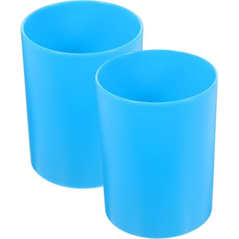 pen holder for desk with rounded edges 2 pack made of