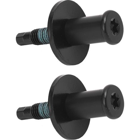 Explorer Sport Trac F-450 F-550 Super Duty 2pcs Black Metal Arrière Haigner Latch Bolt Bolts, Installation de Remplacement Direct, Fits pour 2001-2005 Explorer Sport Trac, (1/5)