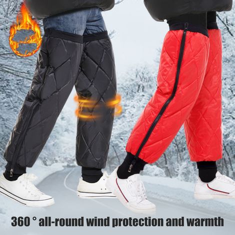 Protections Genou Moto Chauffantes Imperméables et Coupe-Vent pour Jambes (1/5)