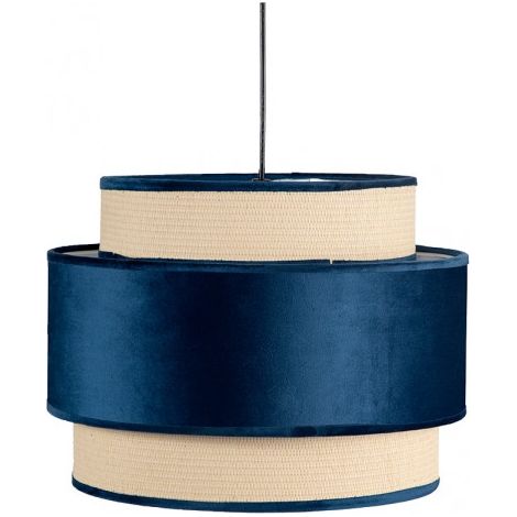 Colgante 3 Pantallas Adriano1xe27 Azul Reg X 40d (1/3)