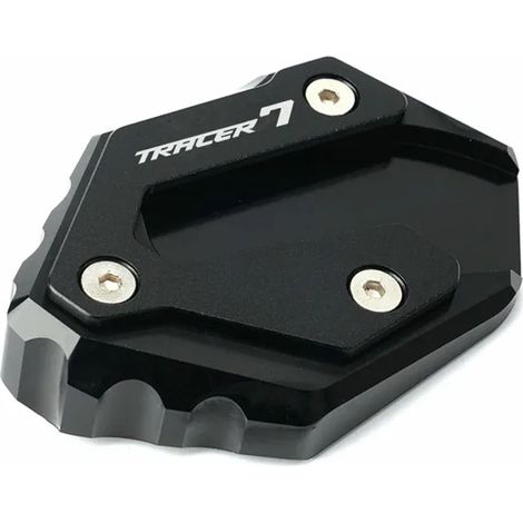 (Tracer7 Noir) Compatible avec YAMAHA Tracer 700 GT 2015-2020 et Tracer 7 GT 2021-2022. Pièces détachées pour moto Tracer 700GT : béquille latérale, extension, coussinet Maxpower. (1/3)