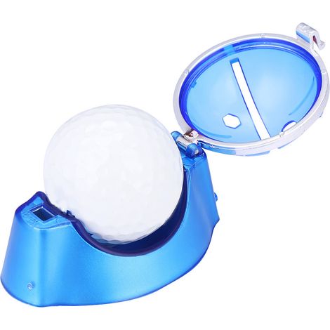 Gabarit de dessin pour traceur de ligne de balle de golf, outil d'alignement avec accessoires de stylo (bleu) (1/5)