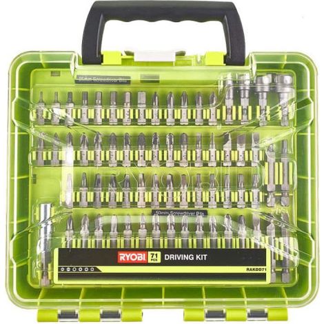 Valigia RYOBI 71 accessori per avvitamento misto RAKDDD71