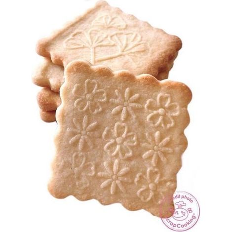 Tampon à biscuit bois Fleurs et découpoir - ScrapCooking (1/3)