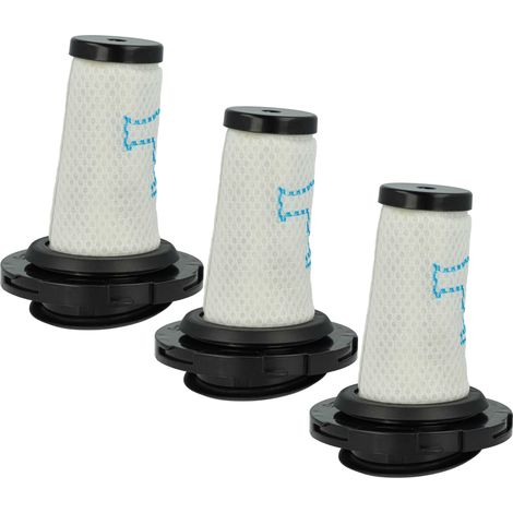 vhbw 3x Filtro de aspiradora compatible con Rowenta X-Pert 7.60 RH6A35WO, RH6A39WO, RH6A31WO, RH6A33WO aspiradora a batería - Filtro de espuma